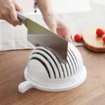 Effortless Salad Prep with the Fruits & Vegetables Cutter Bowl