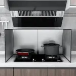 Multi-Sided Stainless Steel Kitchen Splash Shield