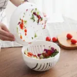 Effortless Salad Prep with the Fruits & Vegetables Cutter Bowl - Image 3