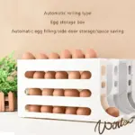4-Tier Tilted Egg Storage Rack: Compact, Efficient, and Fresh! - Image 5
