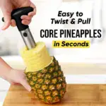 Multifunctional Pineapple Corer & Slicer – Effortless Peeling, Slicing, and De-Coring - Image 4