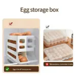4-Tier Tilted Egg Storage Rack: Compact, Efficient, and Fresh! - Image 7