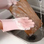 Magic Silicone Dish Washing Gloves – Versatile, Safe, and Efficient Cleaning Solution - Image 7