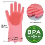 Magic Silicone Dish Washing Gloves – Versatile, Safe, and Efficient Cleaning Solution - Image 8