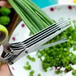 5-Blade Kitchen Salad Scissors – Quick, Clean & Effortless Chopping! ✂️