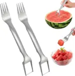 Dual-Head Watermelon Fork Slicer – 2-in-1 Stainless Steel Cutter & Fork for Effortless, Mess-Free Melon Enjoyment 🍉 - Image 5