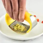 Stainless Steel Rocking Garlic Press - Image 6