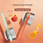 Double-Sided Stainless Steel Peeler with Built-In Storage Box – Effortless, Mess-Free Kitchen Peeling - Image 9