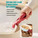 Multi-Purpose Anti-Scald Bowl Holder Clip – Hands-Free, Heat-Resistant & Non-Slip Design