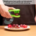 Fruit & Veggie Quick Slice – Fast, Safe & Effortless Slicing for Small Fruits - Image 3