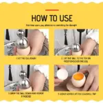 Stainless Steel Egg Cracker Tool - Image 9