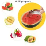 3-in-1 Stainless Steel Watermelon & Cantaloupe Slicer – Slice, Core & Serve in Seconds 🍉✨ - Image 7