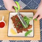 5-Blade Kitchen Salad Scissors – Quick, Clean & Effortless Chopping! ✂️ - Image 7