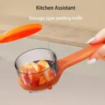 Double-Sided Stainless Steel Peeler with Built-In Storage Box – Effortless, Mess-Free Kitchen Peeling - Image 6