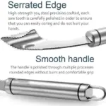 Stainless Steel Pepper Corer & Seed Remover - Image 6