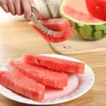 3-in-1 Stainless Steel Watermelon & Cantaloupe Slicer – Slice, Core & Serve in Seconds 🍉✨ - Image 2