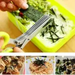 5-Blade Kitchen Salad Scissors – Quick, Clean & Effortless Chopping! ✂️ - Image 9
