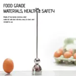Stainless Steel Egg Cracker Tool - Image 12