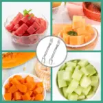 Dual-Head Watermelon Fork Slicer – 2-in-1 Stainless Steel Cutter & Fork for Effortless, Mess-Free Melon Enjoyment 🍉 - Image 2