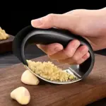 Stainless Steel Rocking Garlic Press