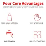 Reusable Silicone Kneading Bag - Image 6