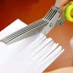 5-Blade Kitchen Salad Scissors – Quick, Clean & Effortless Chopping! ✂️ - Image 2
