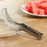 3-in-1 Stainless Steel Watermelon & Cantaloupe Slicer – Slice, Core & Serve in Seconds 🍉✨ - Image 5