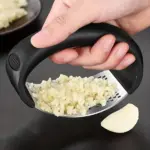 Stainless Steel Rocking Garlic Press - Image 2