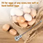 Stainless Steel Egg Cracker Tool - Image 4