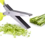 5-Blade Kitchen Salad Scissors – Quick, Clean & Effortless Chopping! ✂️ - Image 5