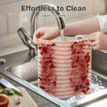 Microfiber Cleaning Cloth Set (20 Pcs) – Ultra-Absorbent, Streak-Free & Reusable - Image 4