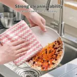 Microfiber Cleaning Cloth Set (20 Pcs) – Ultra-Absorbent, Streak-Free & Reusable