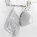 Multipurpose Wire Cleaning Cloth – Heavy-Duty Scratch-Free Scrubber (20×20cm) - Image 9