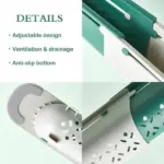 Updated Telescopic Sink Storage Rack - Image 5